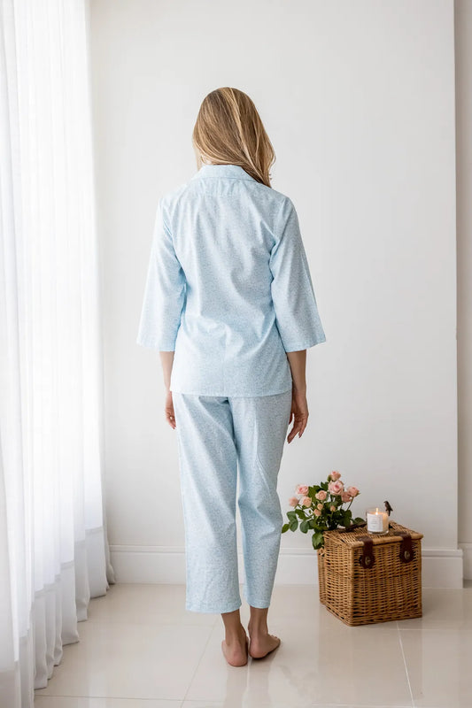 Pijama Marie Brise Azul